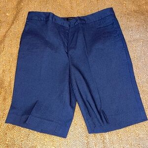 Navy Blue Mario Serrani Shorts